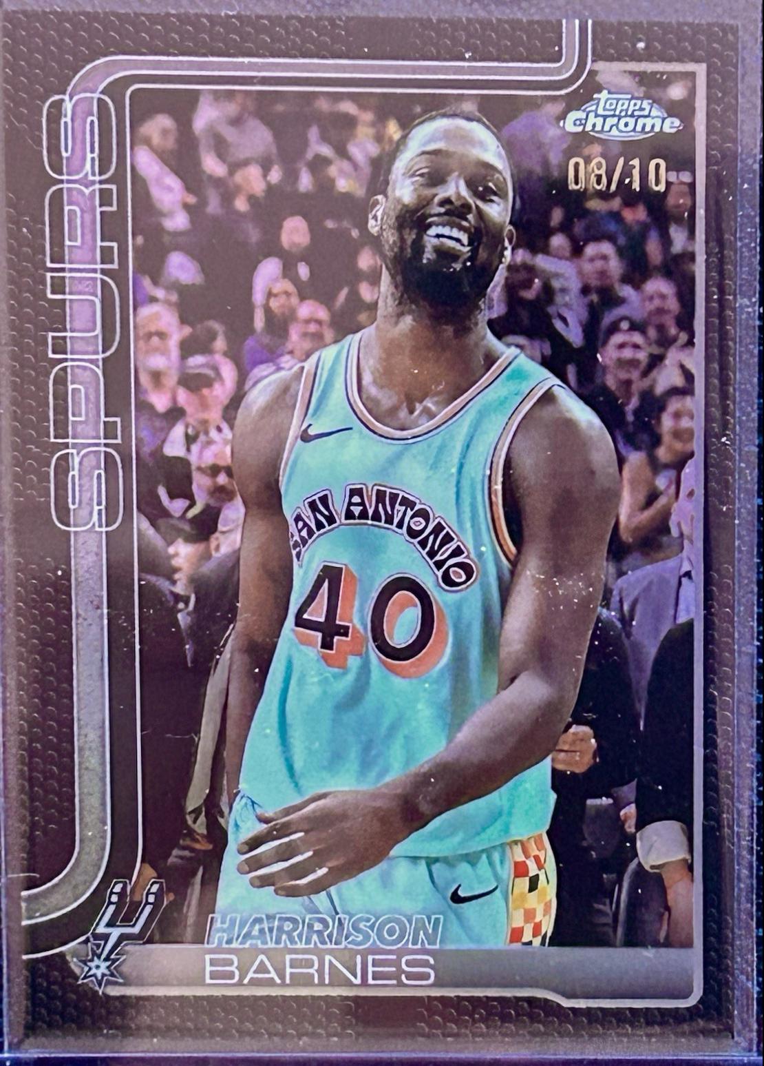 Harrison Barnes [Black Basketball Refractor] #216