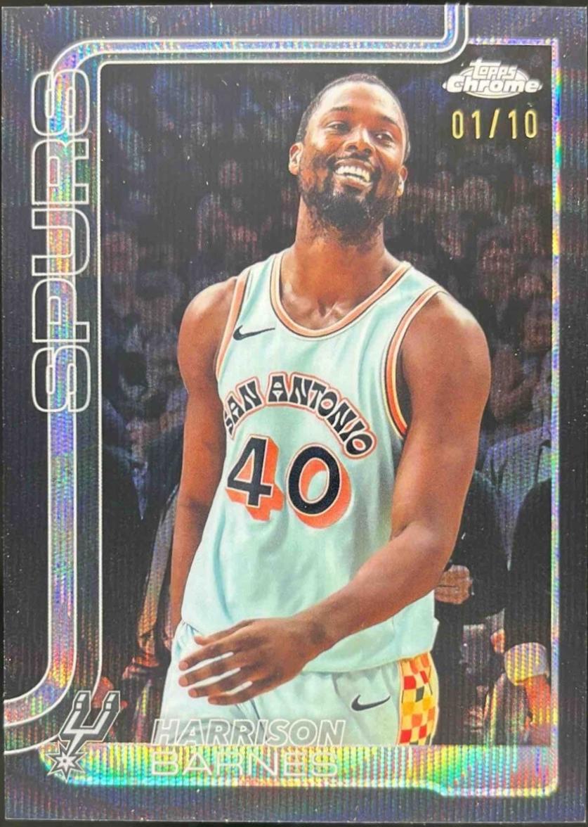 Harrison Barnes [Black Wave Refractor] #216