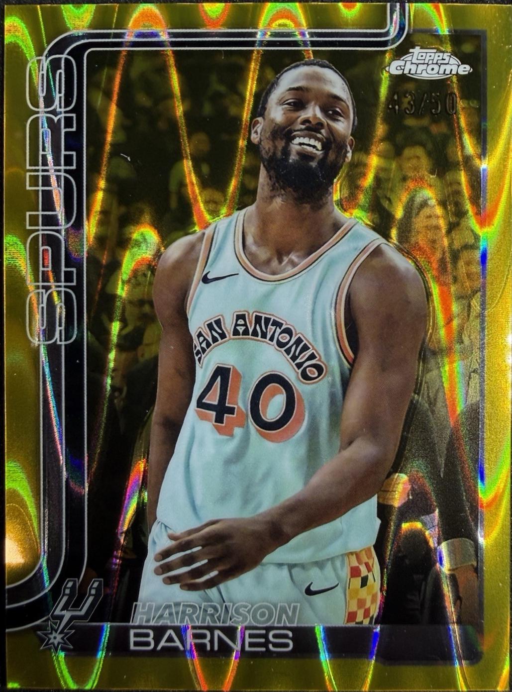 Harrison Barnes [RayWave Gold Refractor] #216