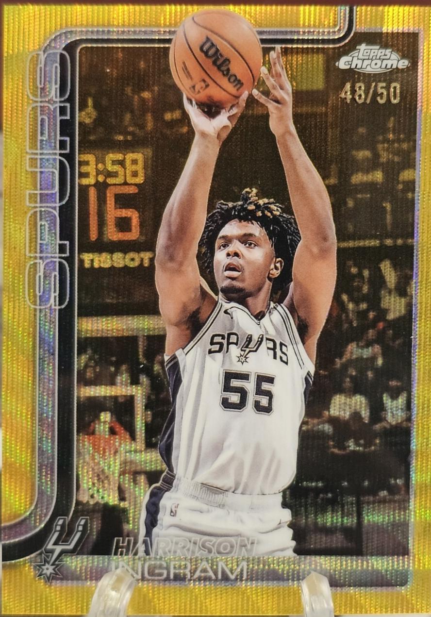 Harrison Ingram [Gold Wave Refractor] #222
