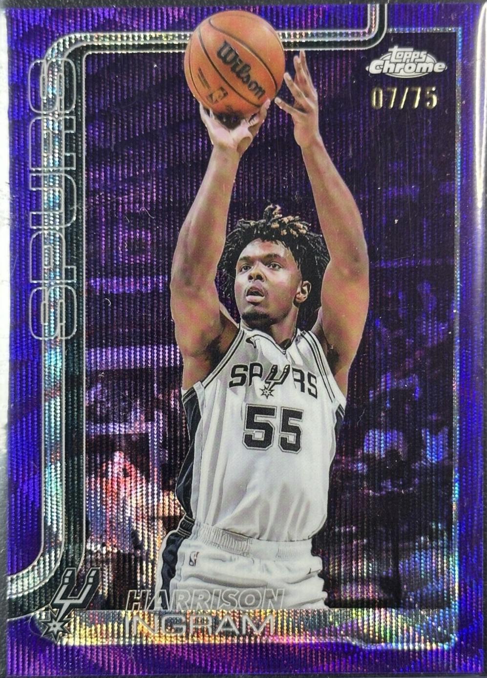 Harrison Ingram [Purple Wave Refractor] #222
