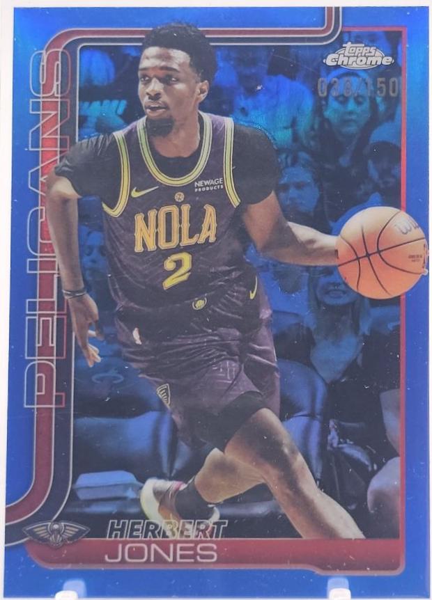Herbert Jones [Blue Refractor] #120