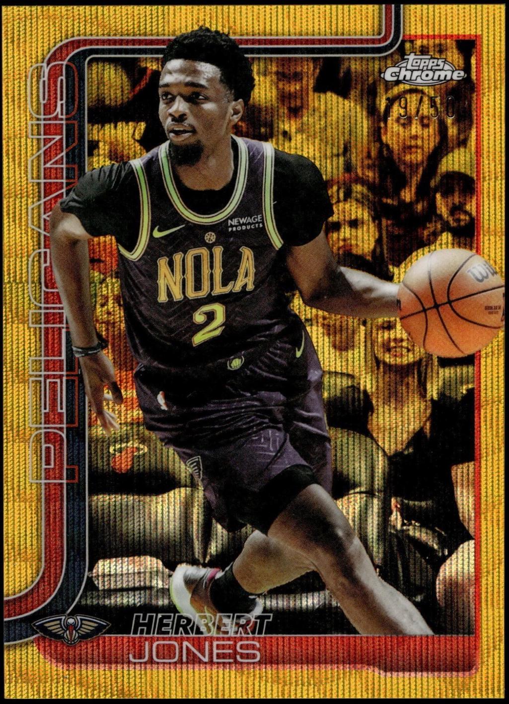 Herbert Jones [Gold Wave Refractor] #120