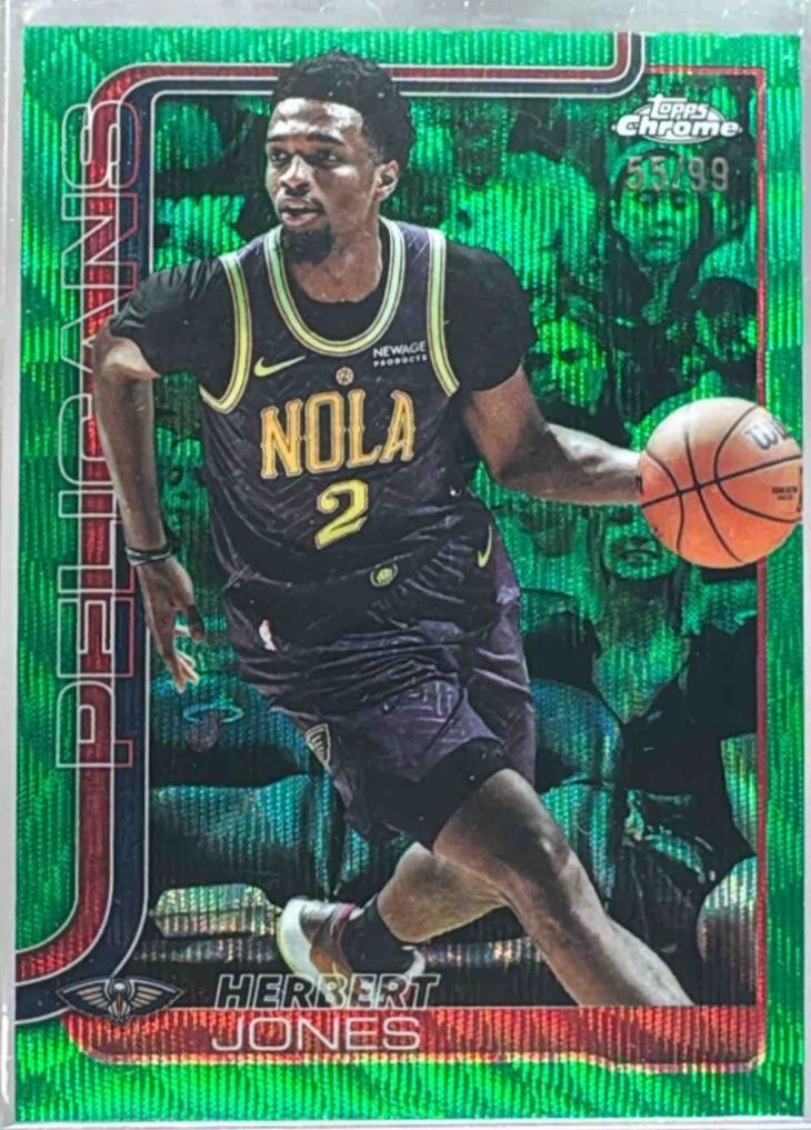 Herbert Jones [Green Wave Refractor] #120