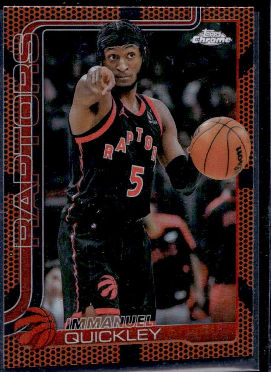 Immanuel Quickley [Basketball Refractor] #212