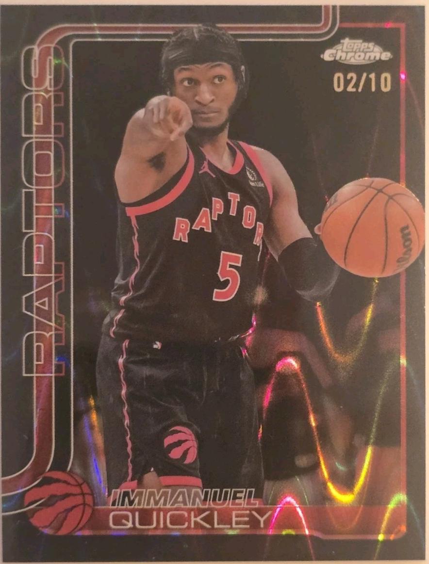 Immanuel Quickley [Black Wave Refractor] #212