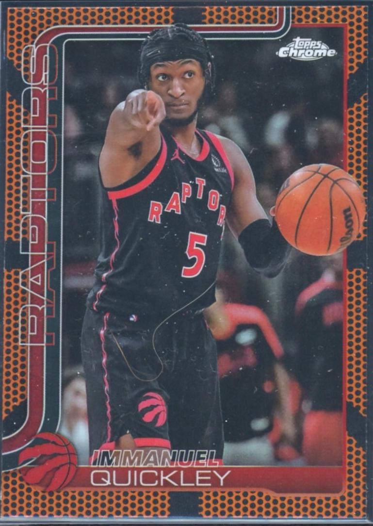 Immanuel Quickley [Orange Refractor] #212