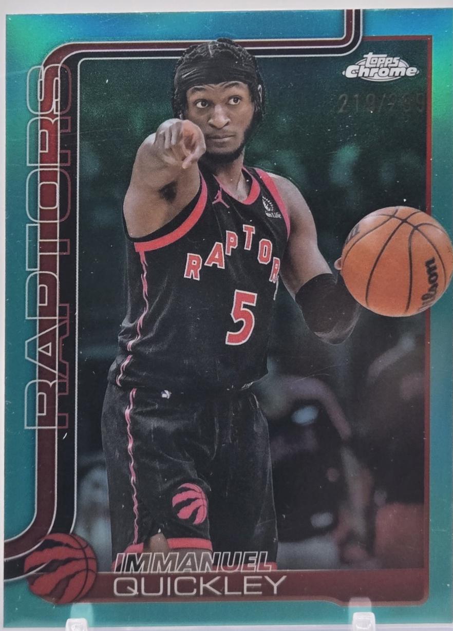 Immanuel Quickley [Teal Refractor] #212