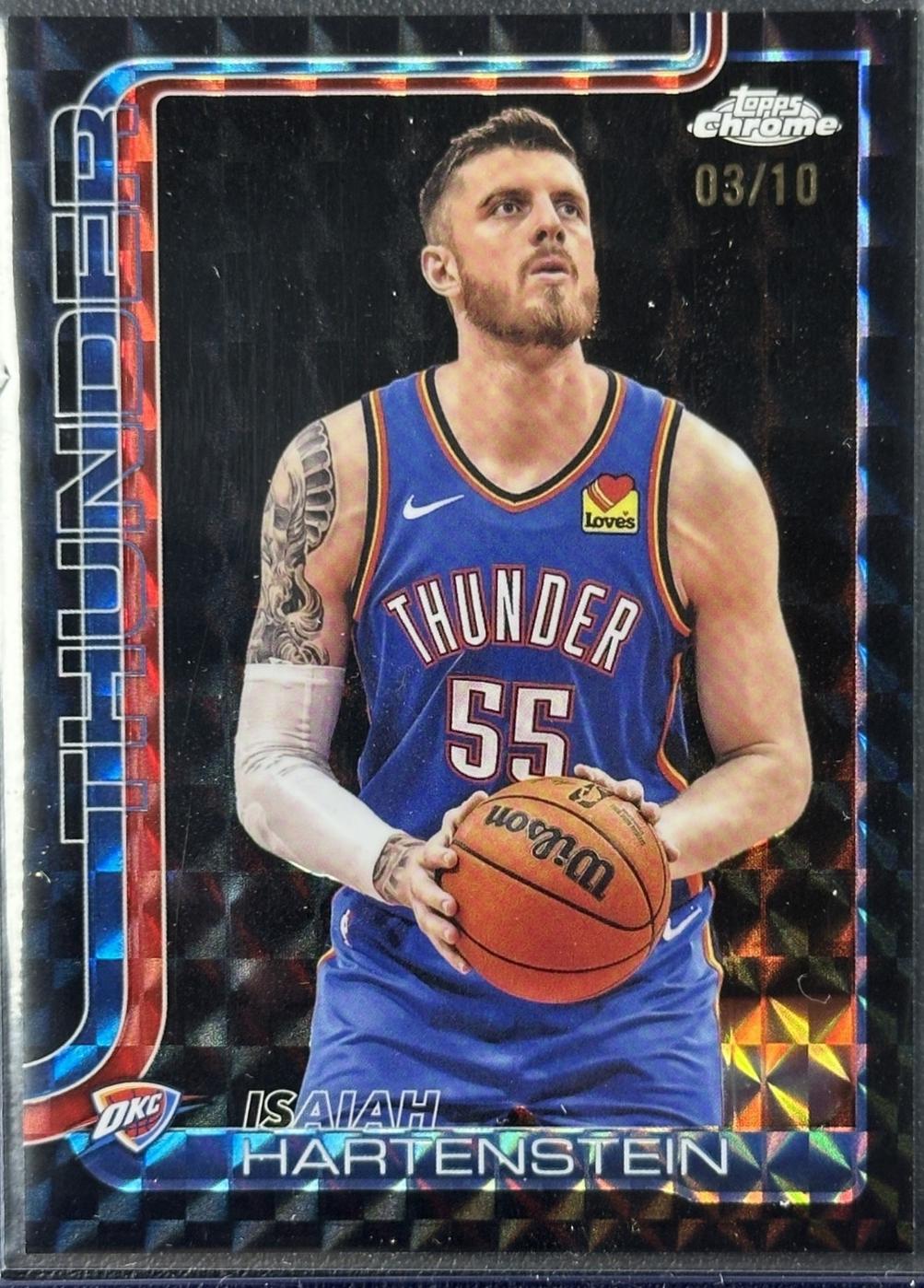 Isaiah Hartenstein [Black Geometric Refractor] #181