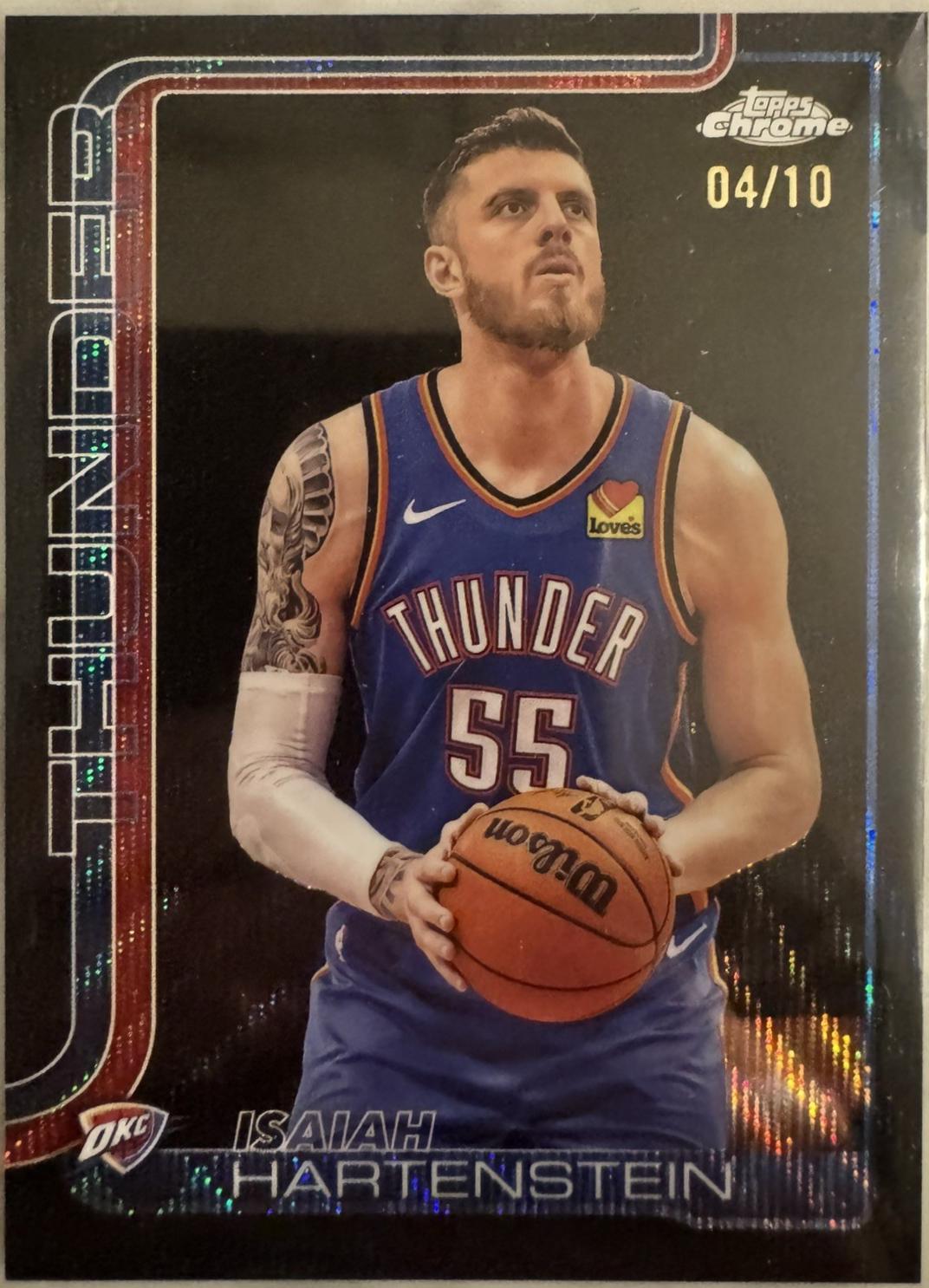 Isaiah Hartenstein [Black Refractor] #181