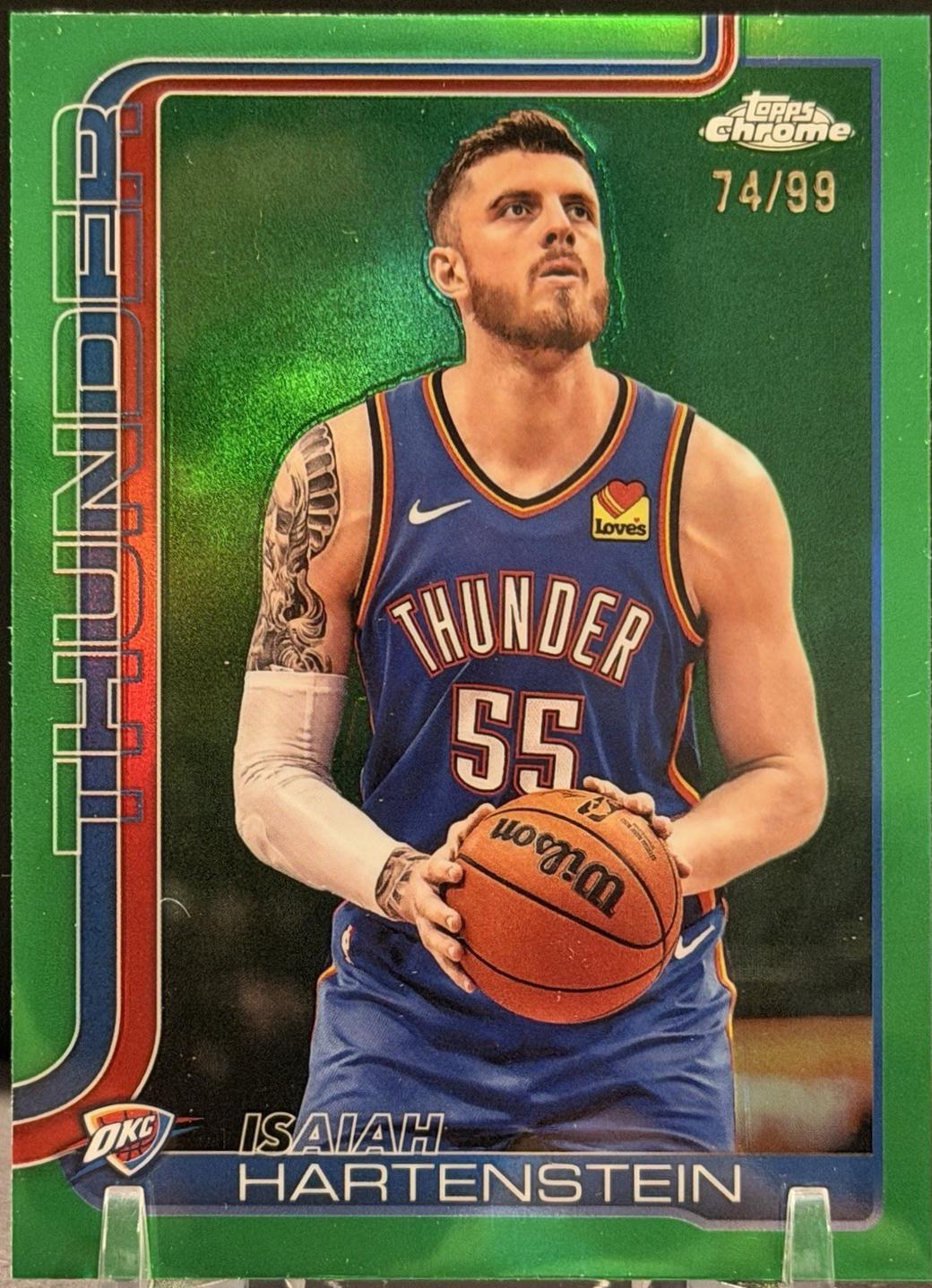 Isaiah Hartenstein [Green Refractor] #181