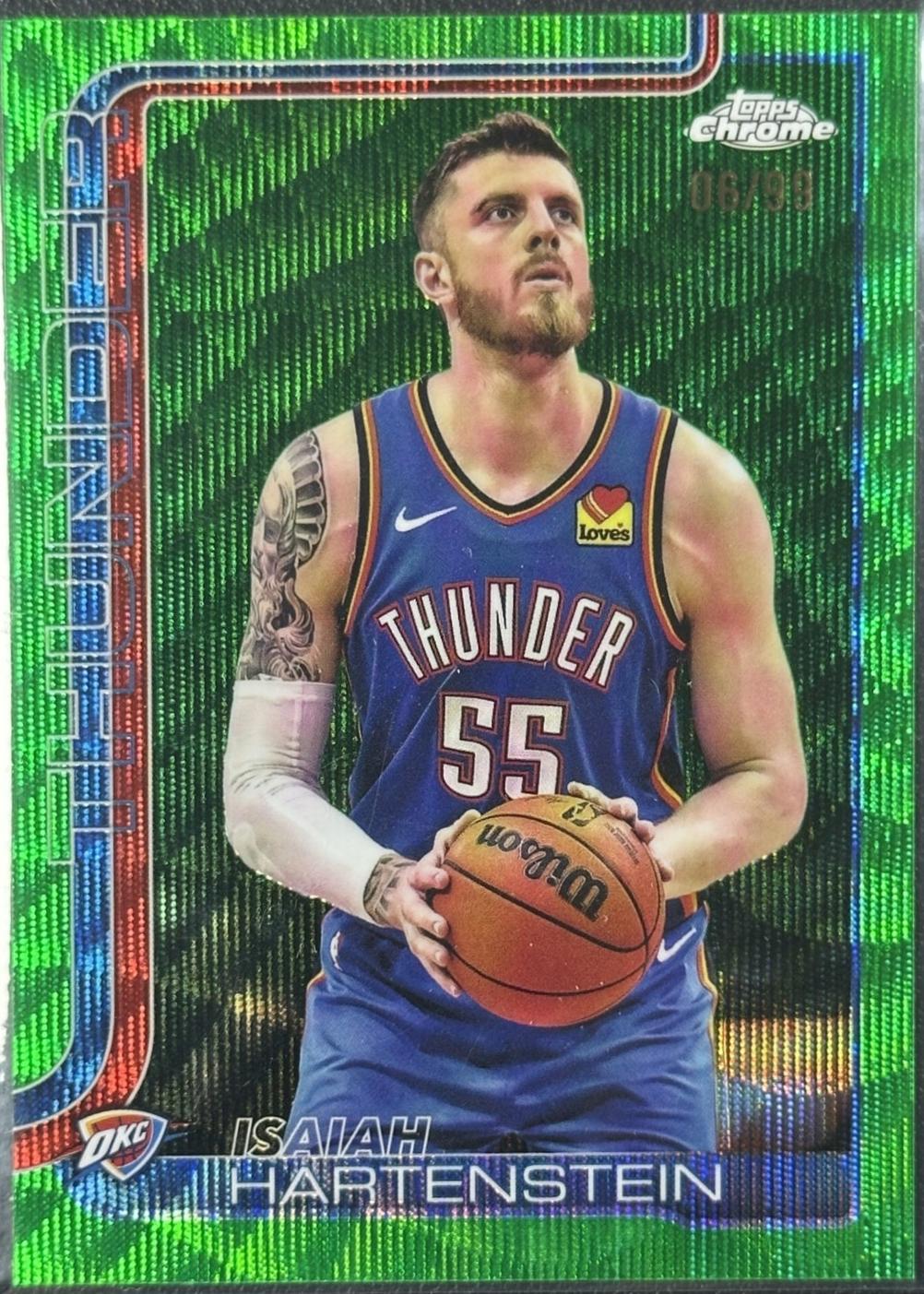 Isaiah Hartenstein [Green Wave Refractor] #181