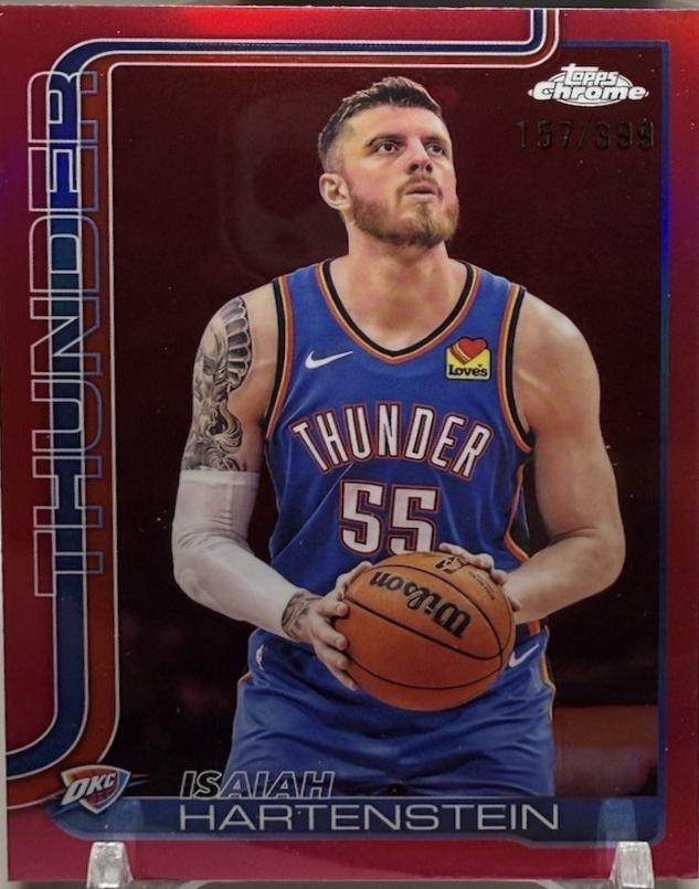 Isaiah Hartenstein [Magenta Refractor] #181