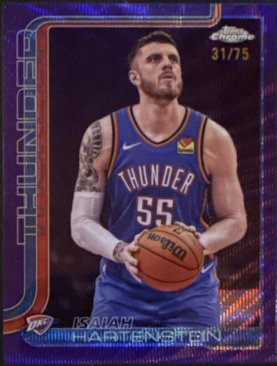Isaiah Hartenstein [Purple Basketball Refractor] #181
