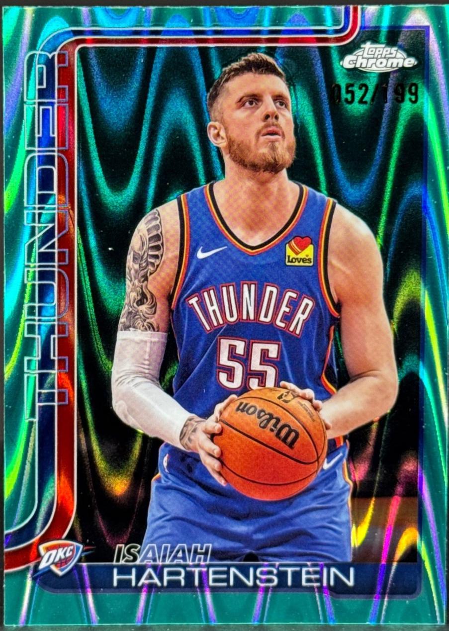 Isaiah Hartenstein [RayWave Aqua Refractor] #181