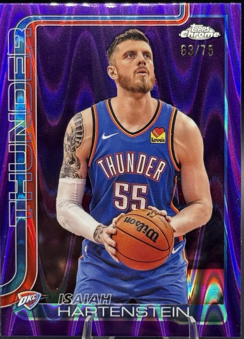 Isaiah Hartenstein [RayWave Purple Refractor] #181