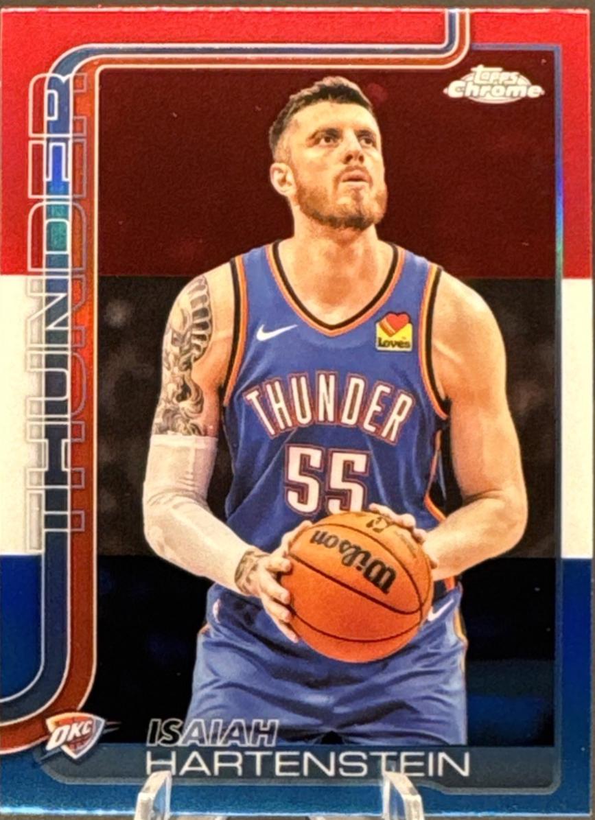 Isaiah Hartenstein [Red White Blue Refractor] #181