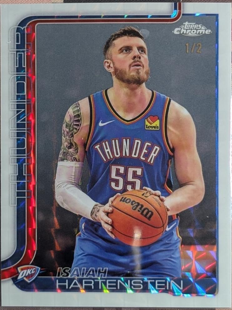 Isaiah Hartenstein [White Geometric Refractor] #181