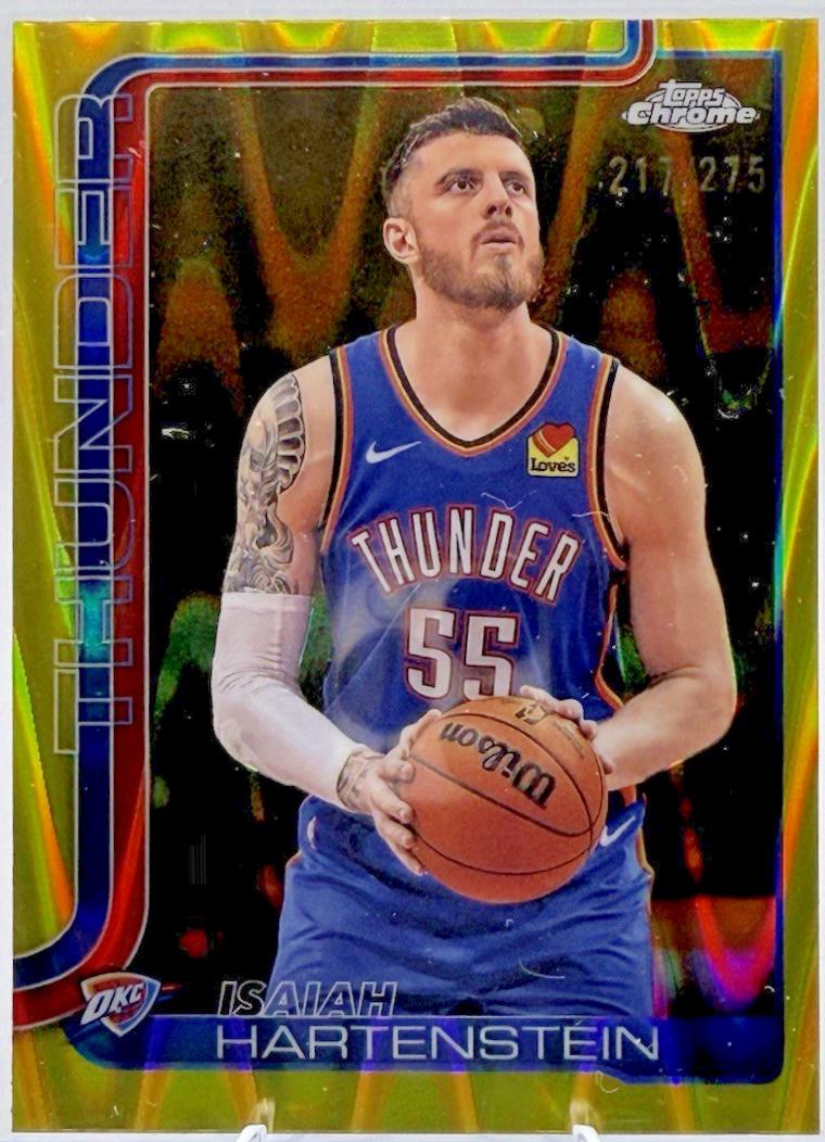 Isaiah Hartenstein [Yellow Refractor] #181