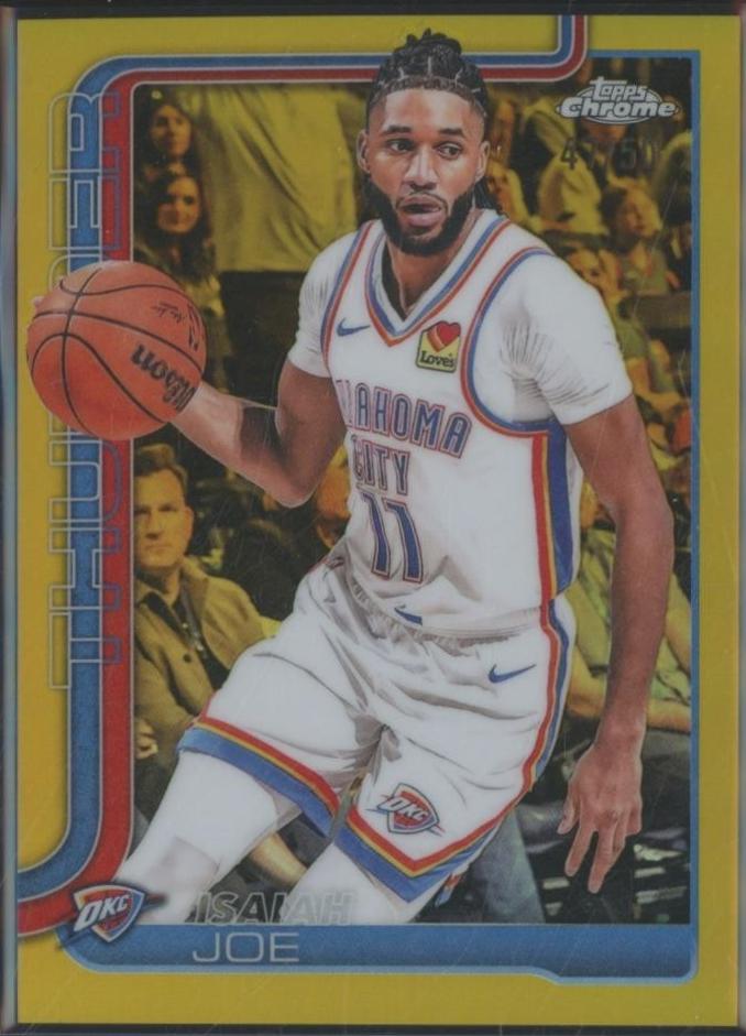 Isaiah Joe [Gold Refractor] #121