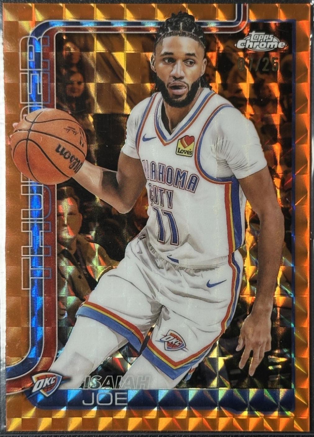 Isaiah Joe [Orange Geometric Refractor] #121