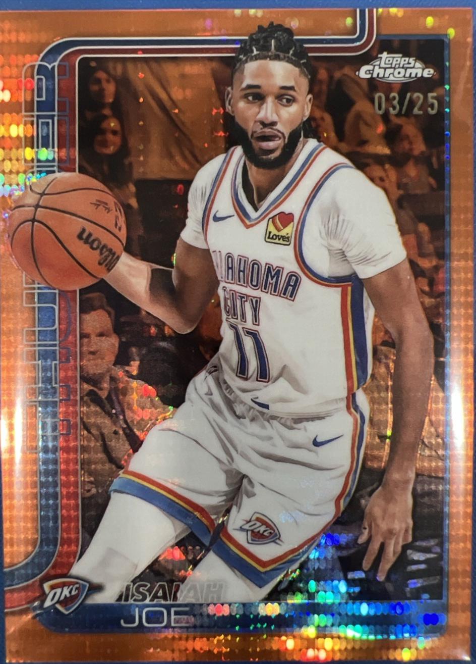 Isaiah Joe [Pulsar Orange Refractor] #121