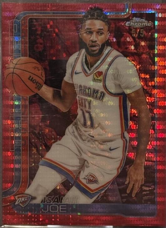Isaiah Joe [Pulsar Red Refractor] #121