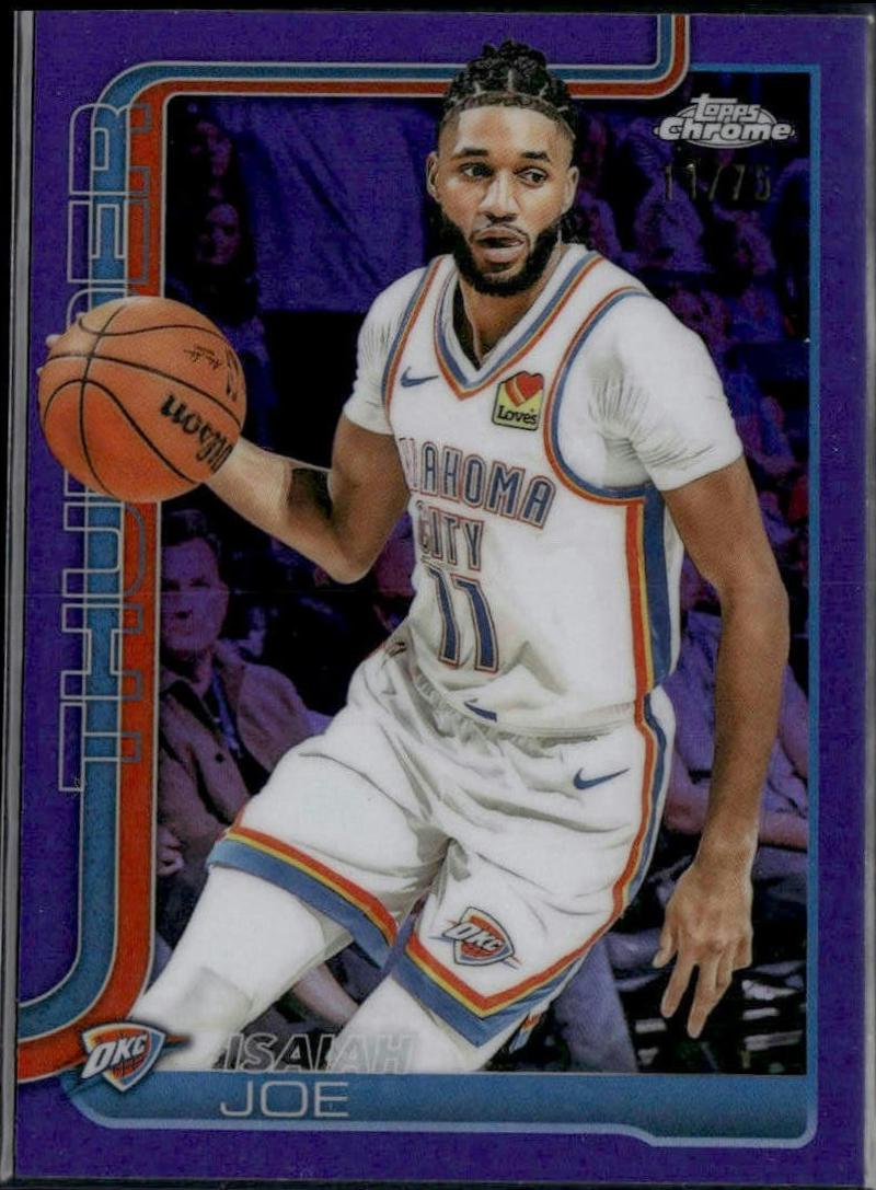 Isaiah Joe [Purple Refractor] #121