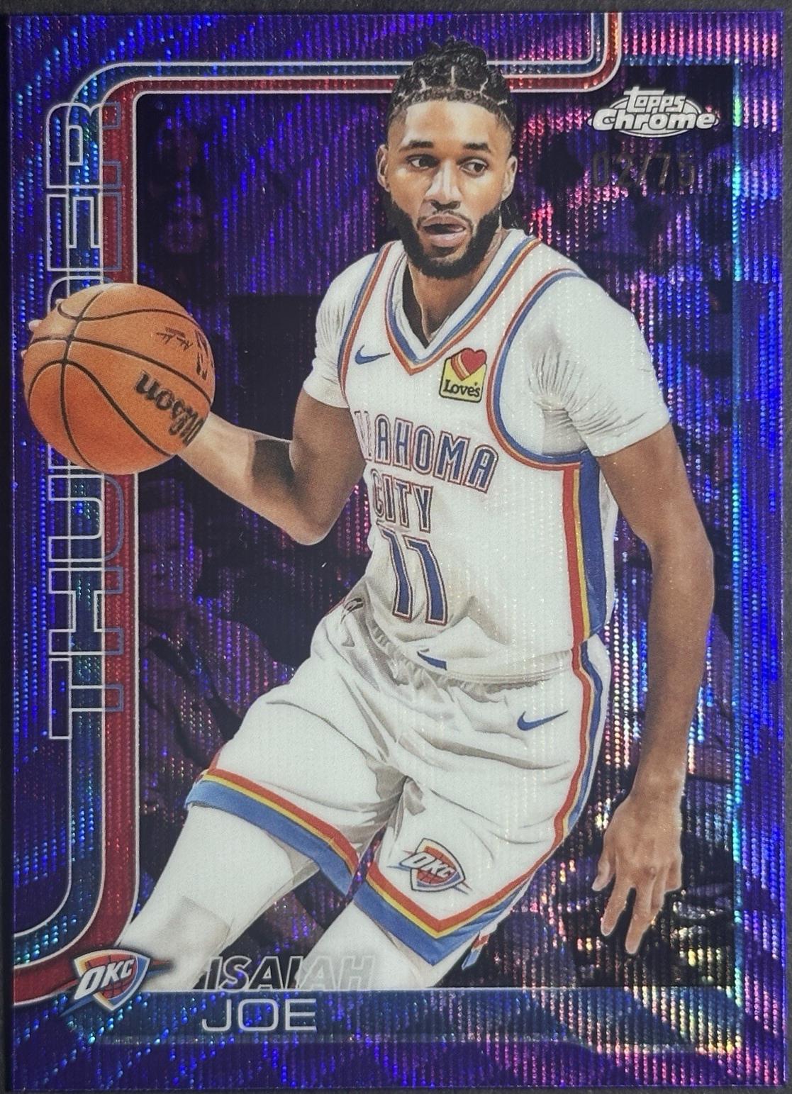 Isaiah Joe [Purple Wave Refractor] #121