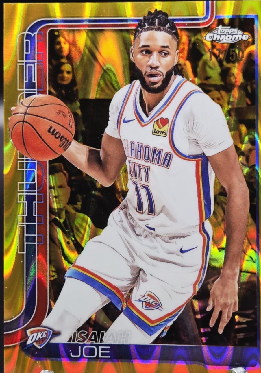 Isaiah Joe [RayWave Gold Refractor] #121