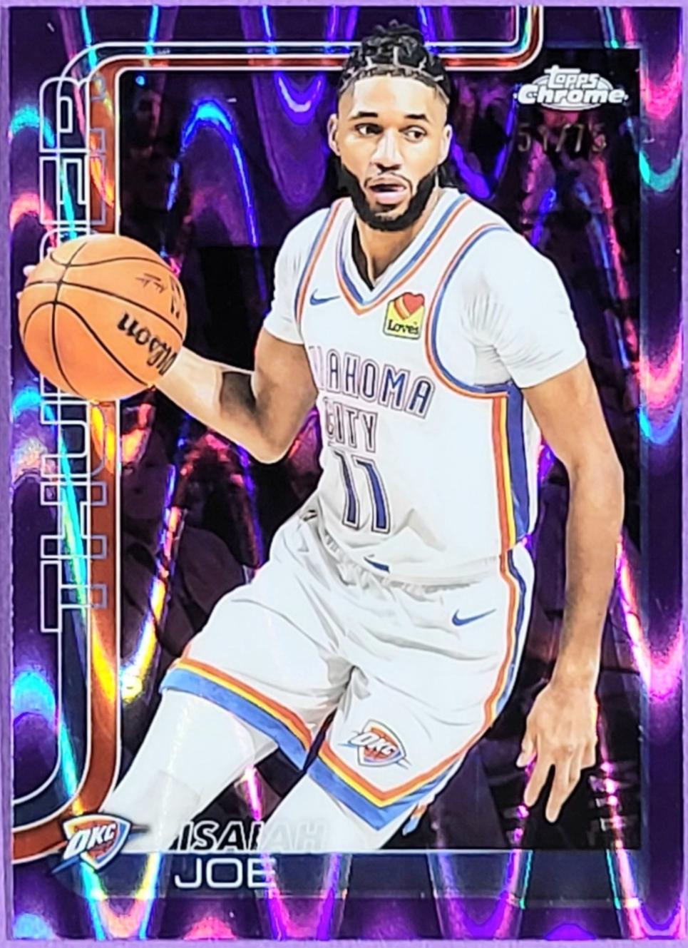 Isaiah Joe [RayWave Purple Refractor] #121