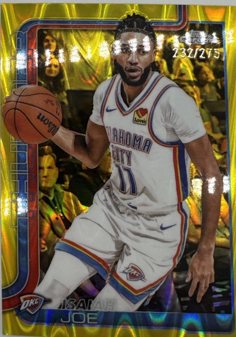 Isaiah Joe [RayWave Yellow Refractor] #121