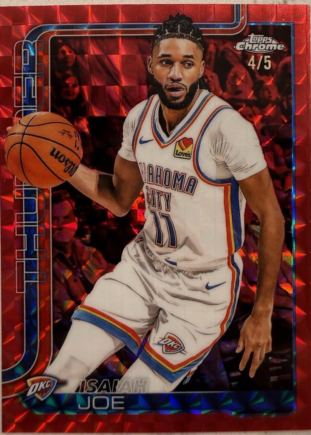 Isaiah Joe [Red Geometric Refractor] #121