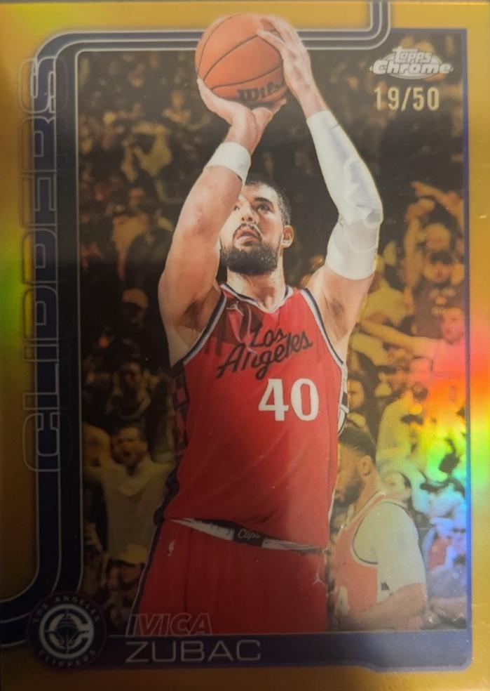 Ivica Zubac [Gold Basketball Refractor] #63