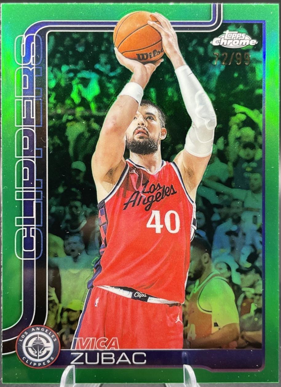 Ivica Zubac [Green Refractor] #63