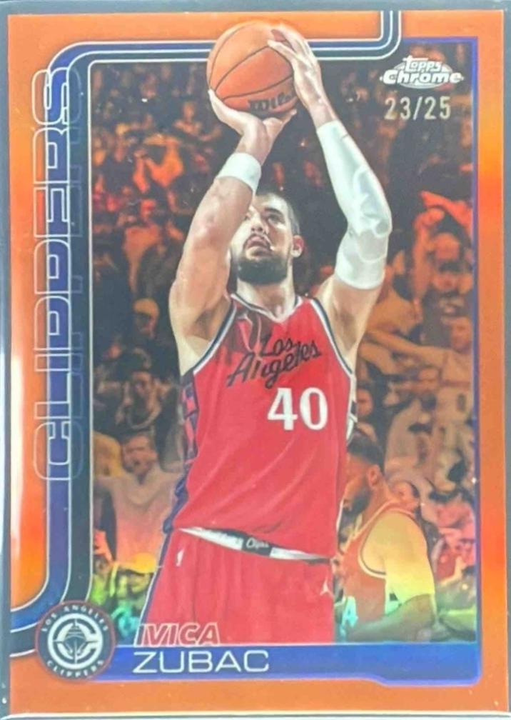 Ivica Zubac [Orange Refractor] #63