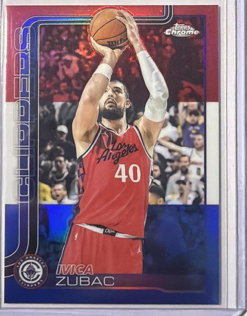 Ivica Zubac [Red White Blue Refractor] #63