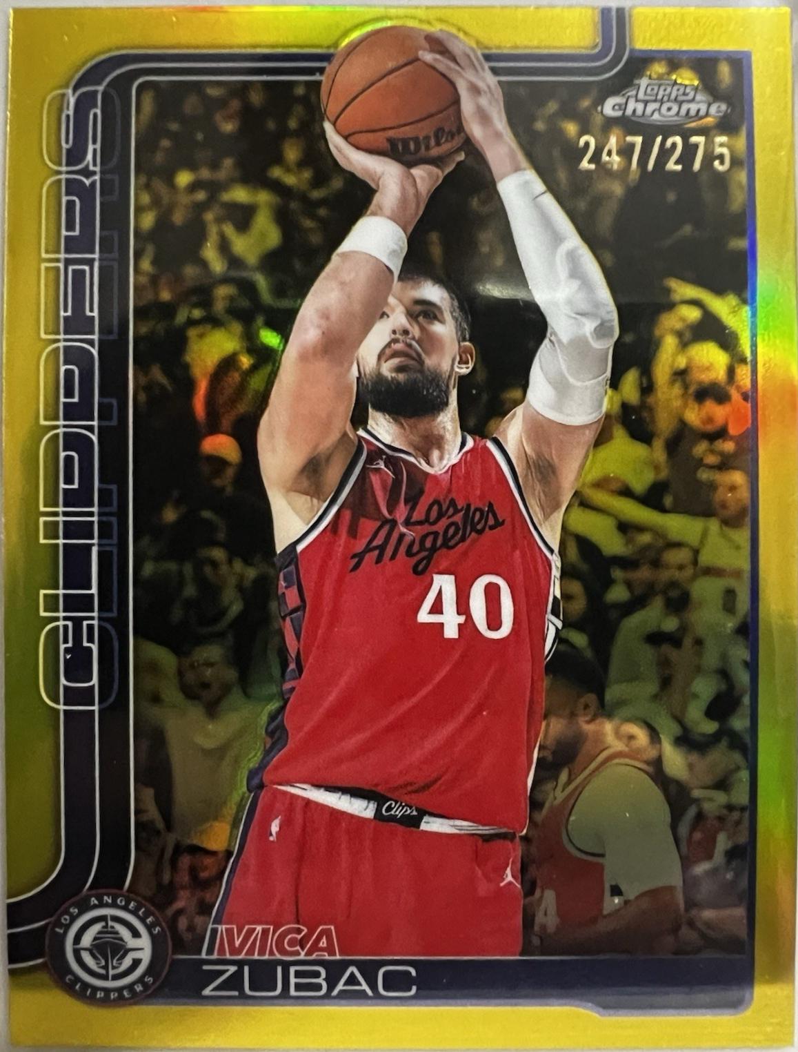 Ivica Zubac [Yellow Refractor] #63