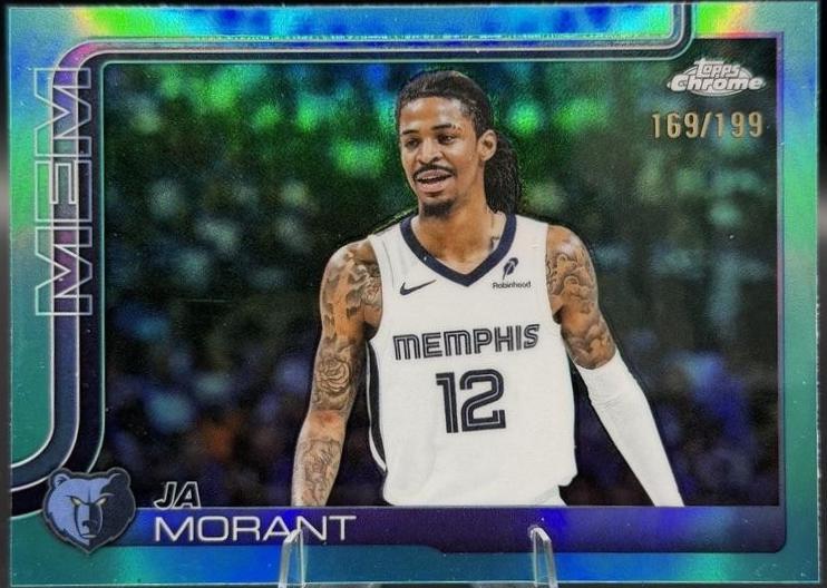 Ja Morant [Aqua Refractor] #158
