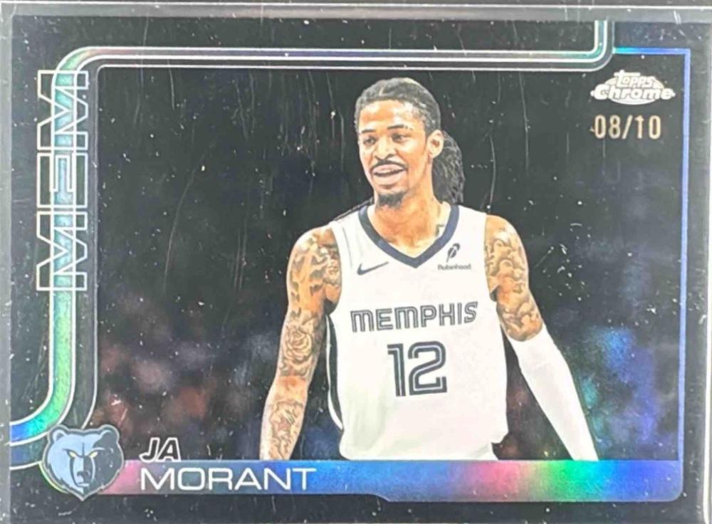 Ja Morant [Black Refractor] #158