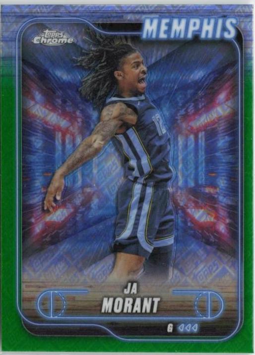 Ja Morant [Green Refractor] #158