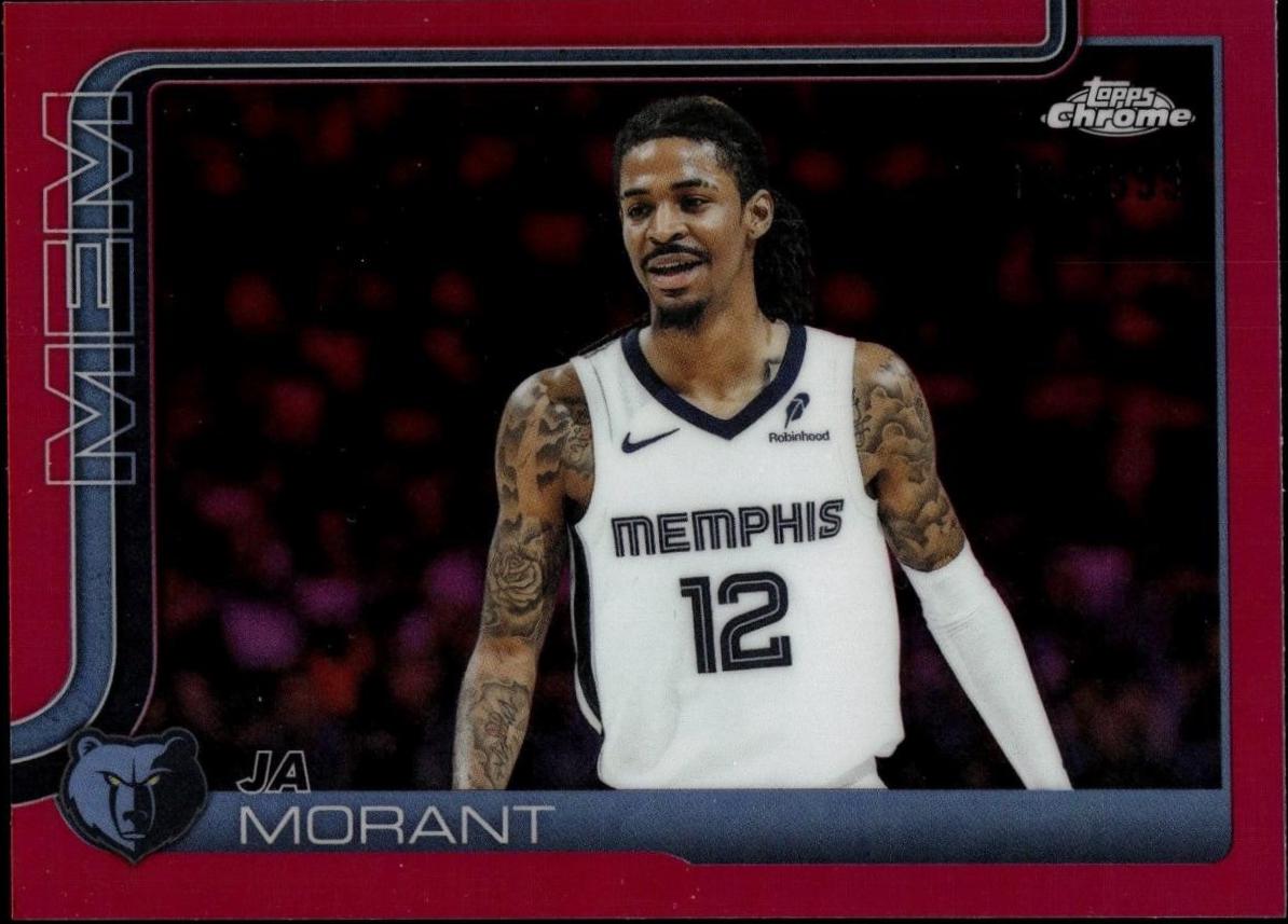 Ja Morant [Magenta Refractor] #158