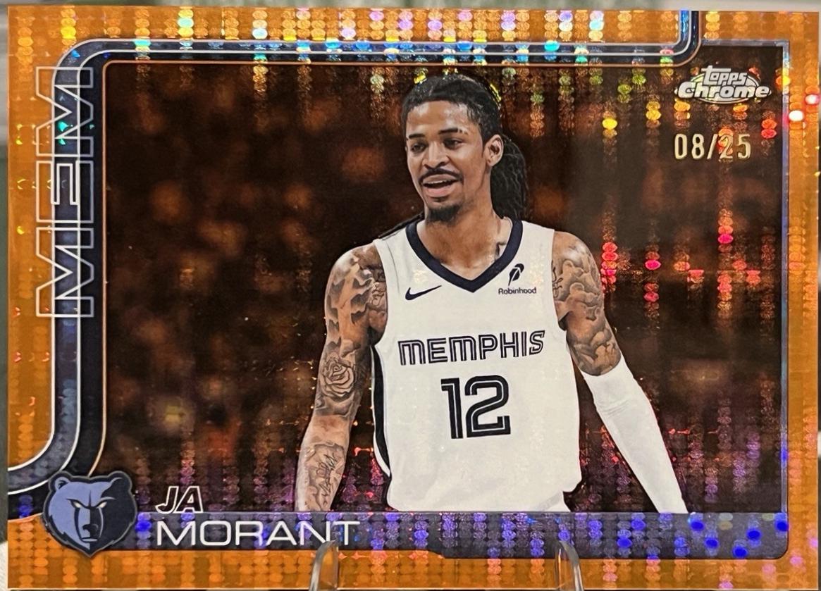 Ja Morant [Orange Refractor] #158