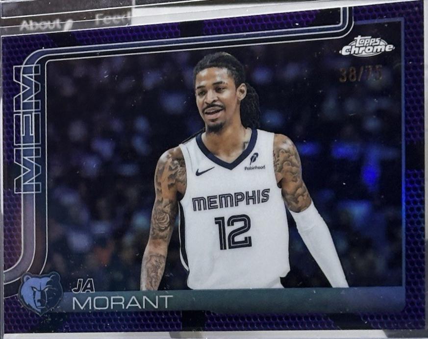 Ja Morant [Purple Refractor] #158