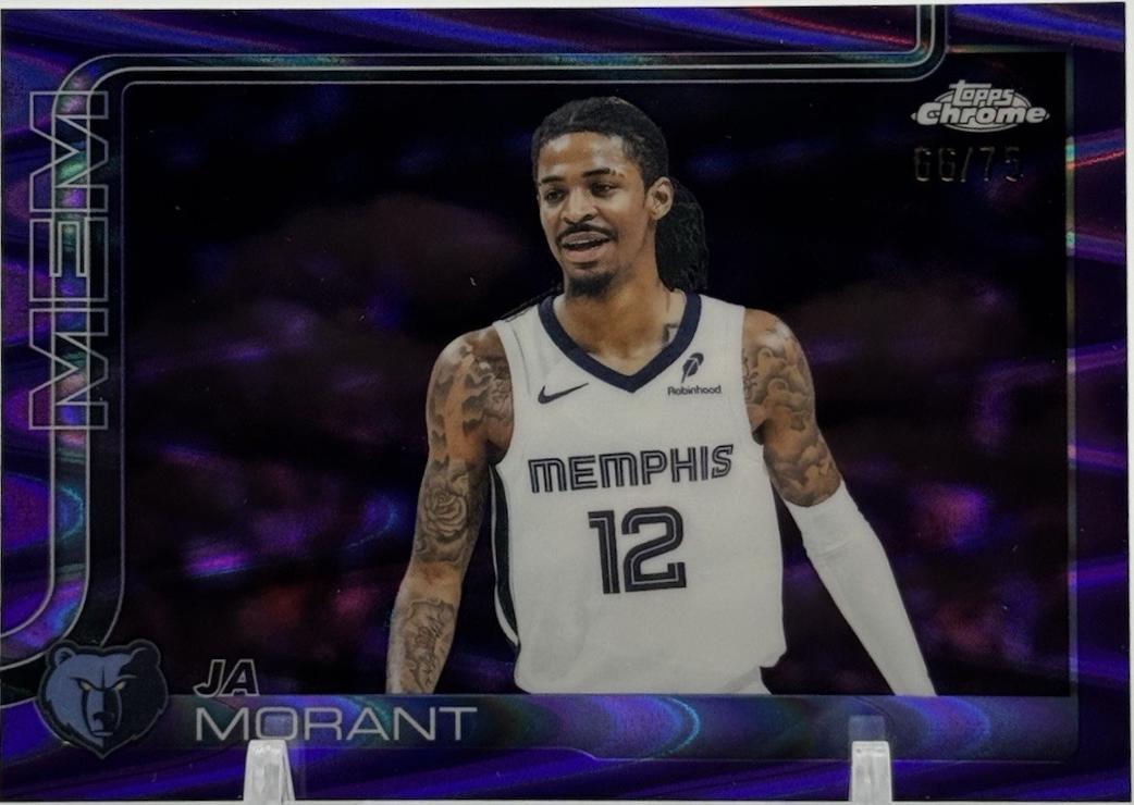 Ja Morant [Purple Wave Refractor] #158