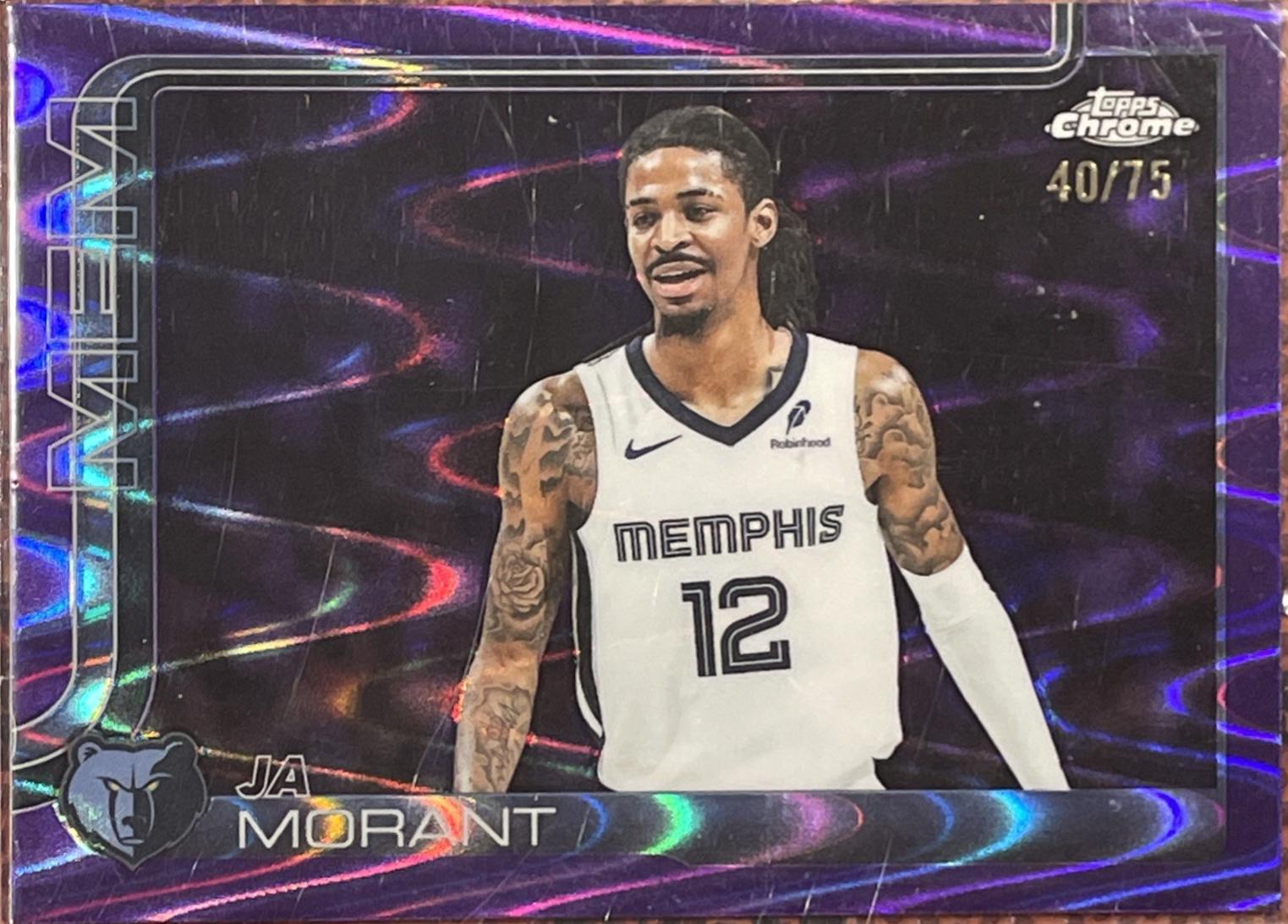 Ja Morant [RayWave Purple Refractor] #158
