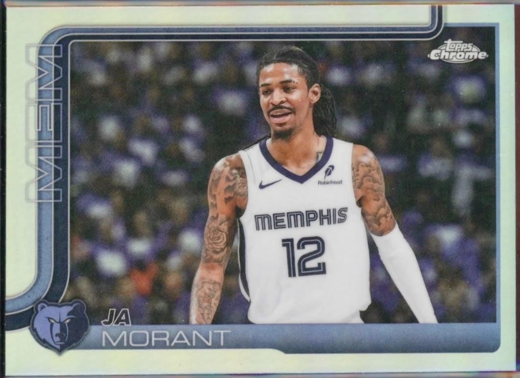 Ja Morant [Silver Refractor] #158