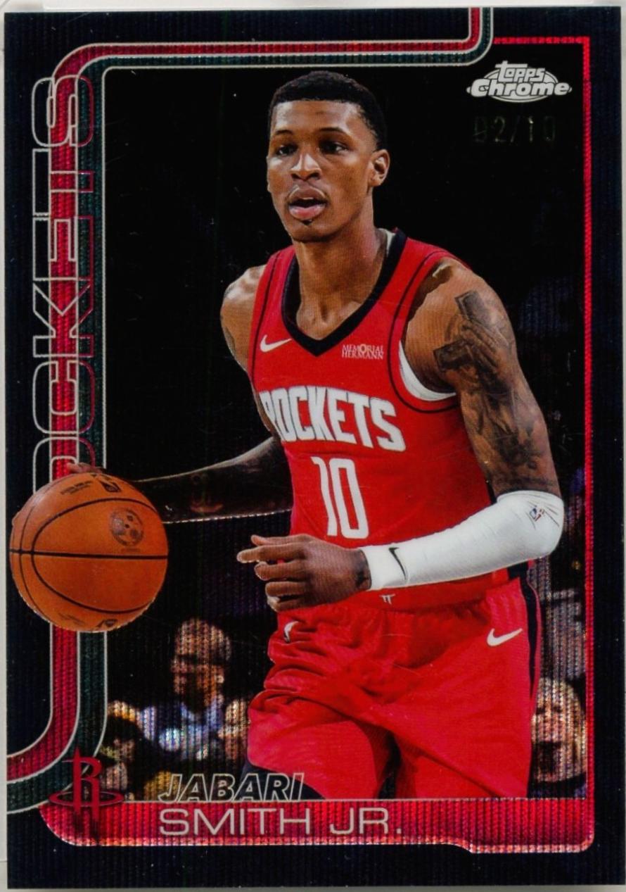 Jabari Smith Jr. [Black Wave Refractor] #62