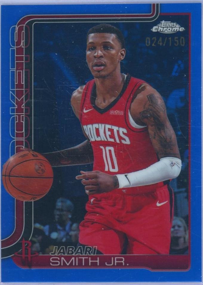 Jabari Smith Jr. [Blue Refractor] #62
