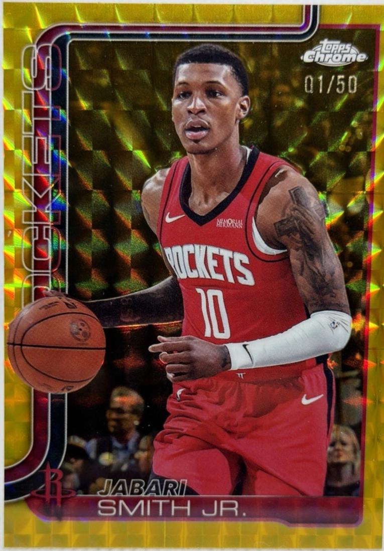 Jabari Smith Jr. [Gold Geometric Refractor] #62